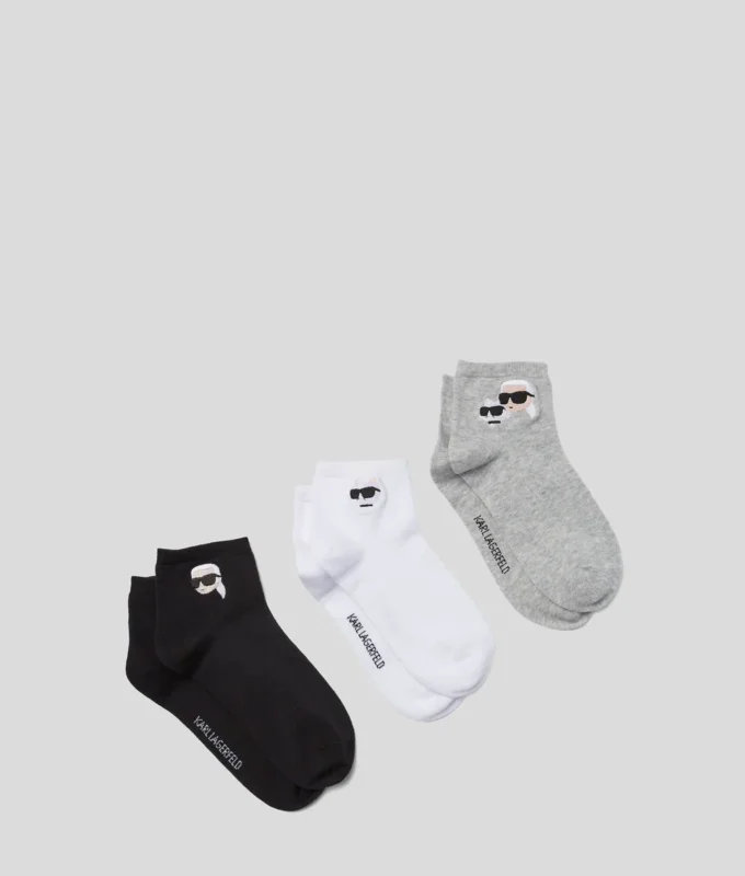 IKON KORTE SOKKEN – 3-PACK