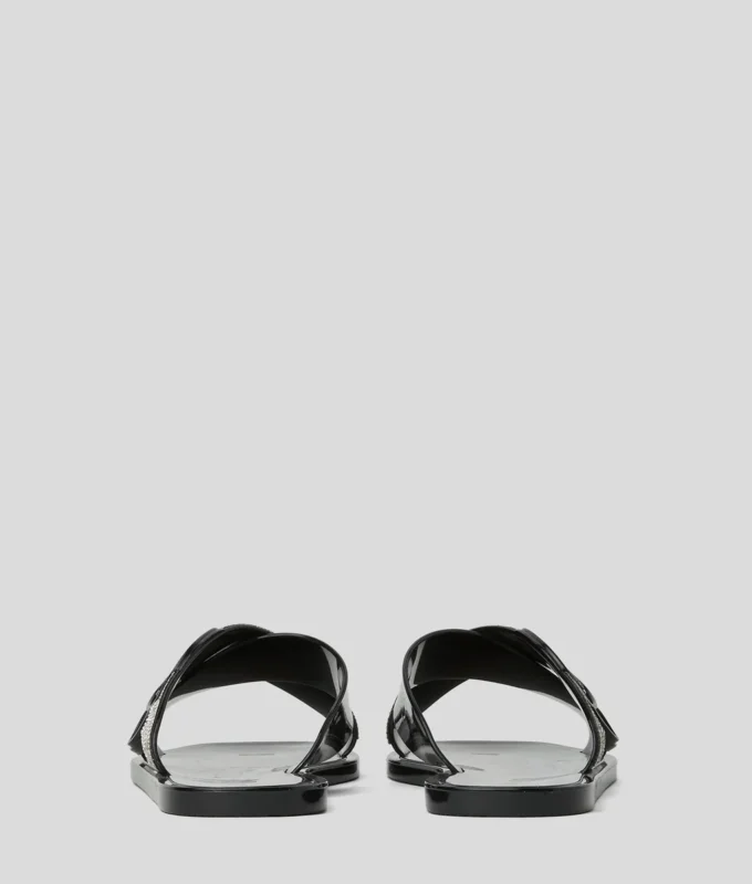 IKON NFT JELLY RHINESTONE SANDALEN