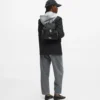Ikon nylon kleine rugzak met klep