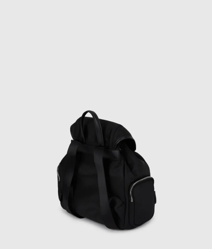 Ikon nylon kleine rugzak met klep