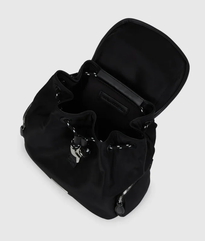 Ikon nylon kleine rugzak met klep