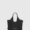 Ikon nylon tote bag met all-over print