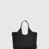 Ikon nylon tote bag met all-over print