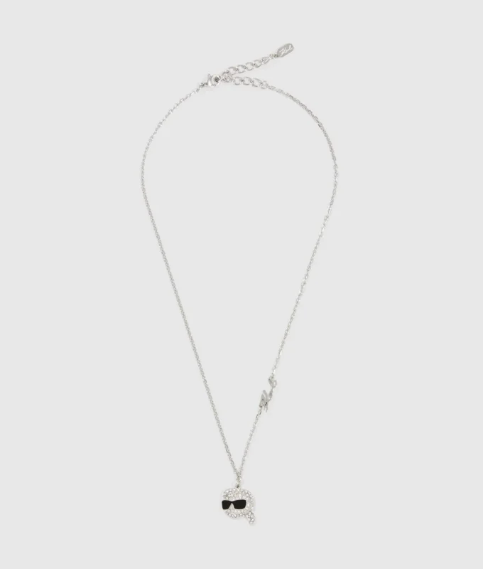 IKON PAVÉ CHARM KETTING