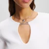 IKON PAVÉ CHARM KETTING