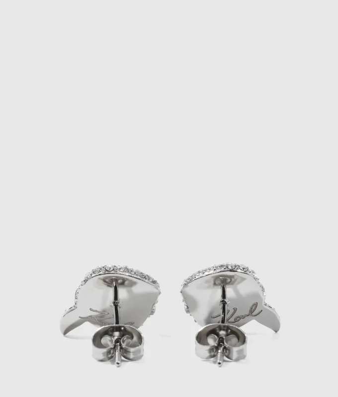 IKON PAVÉ KARL CHARM OORBELLEN