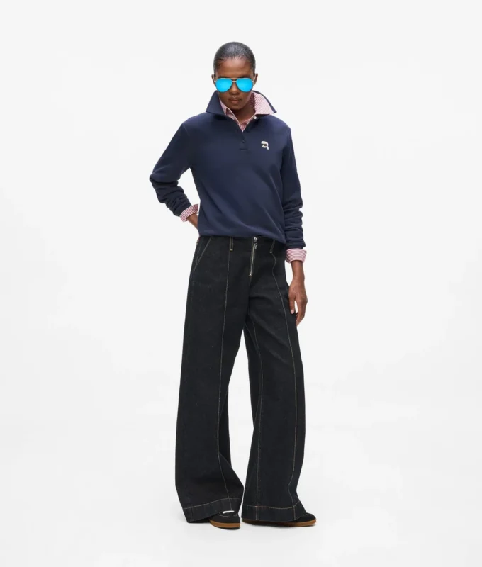 Ikon poloshirt met lange mouwen