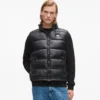 Ikon puffer vest met capuchon