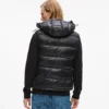 Ikon puffer vest met capuchon