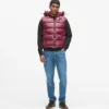 Ikon puffer vest met capuchon