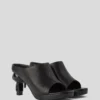 IKON SANDALEN MET KITTEN HEEL