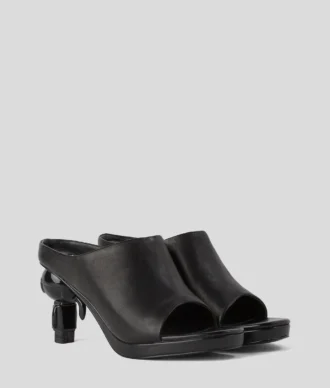 IKON SANDALEN MET KITTEN HEEL