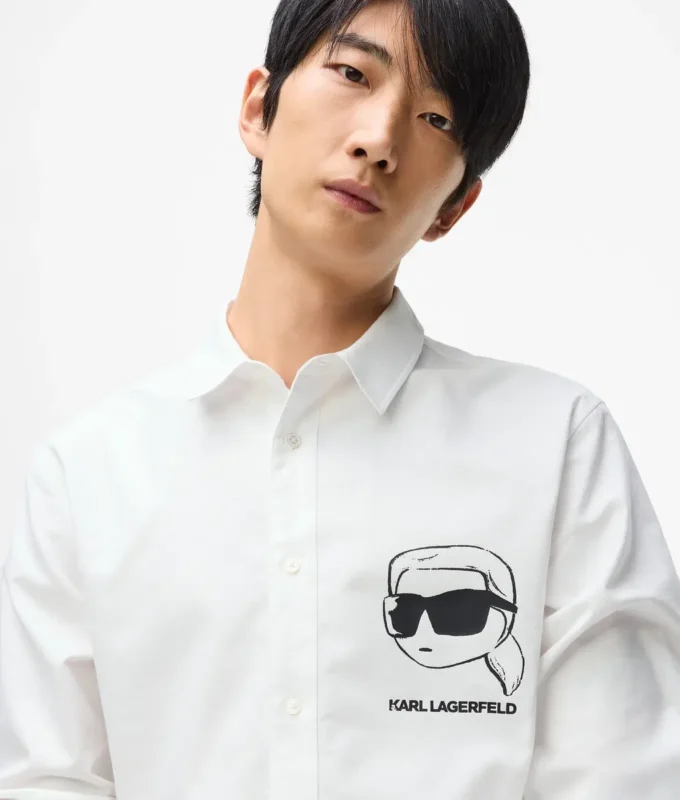 Ikon-shirt met schets