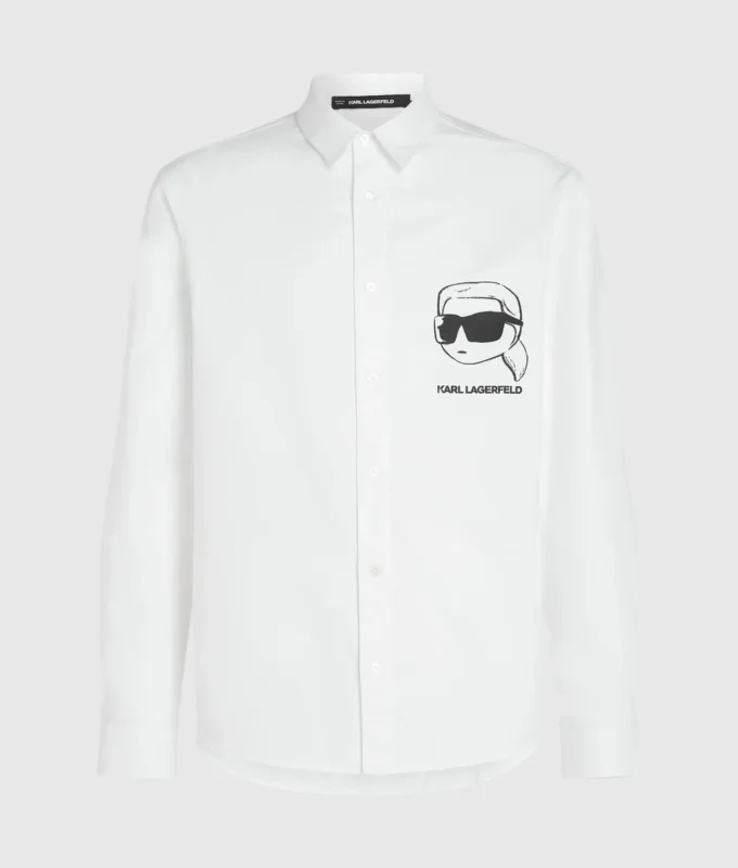 Ikon-shirt met schets