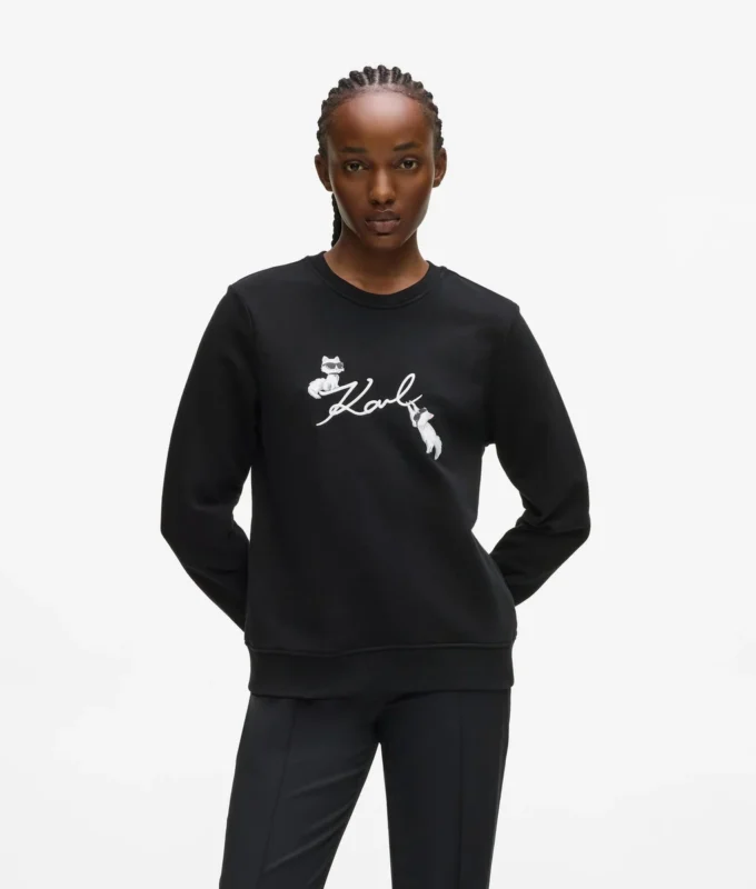 Ikon Signature Choupette-sweatshirt
