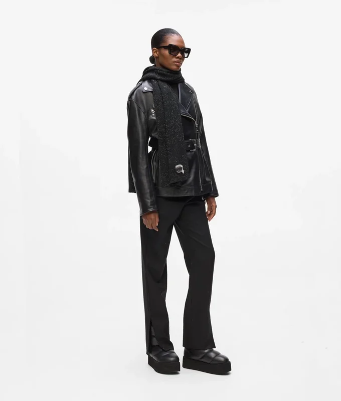 Ikon-sjaal met strass