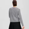 IKON STRIPE T-SHIRT MET LANGE MOUWEN