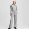 IKON SWEATPANTS MET WIJDE PIJP