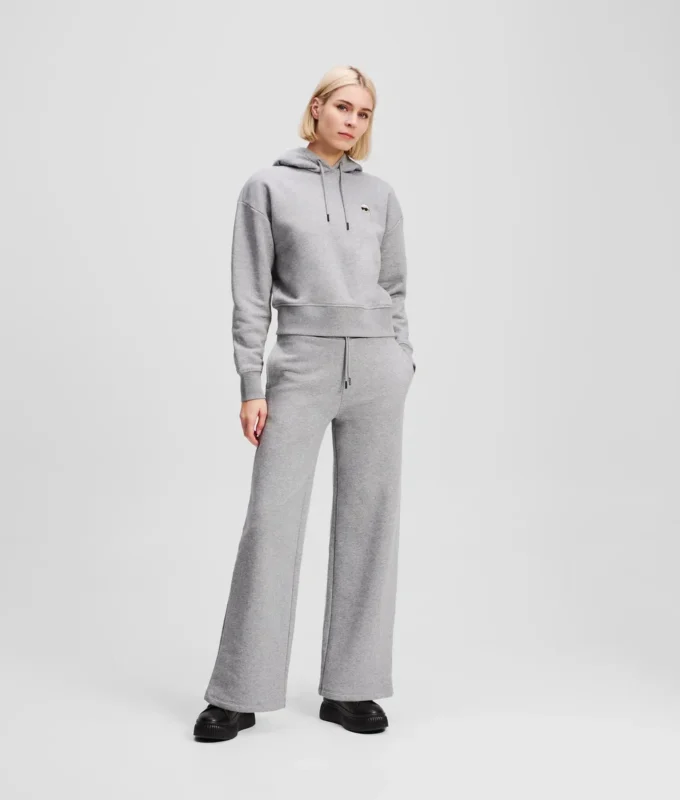 IKON SWEATPANTS MET WIJDE PIJP