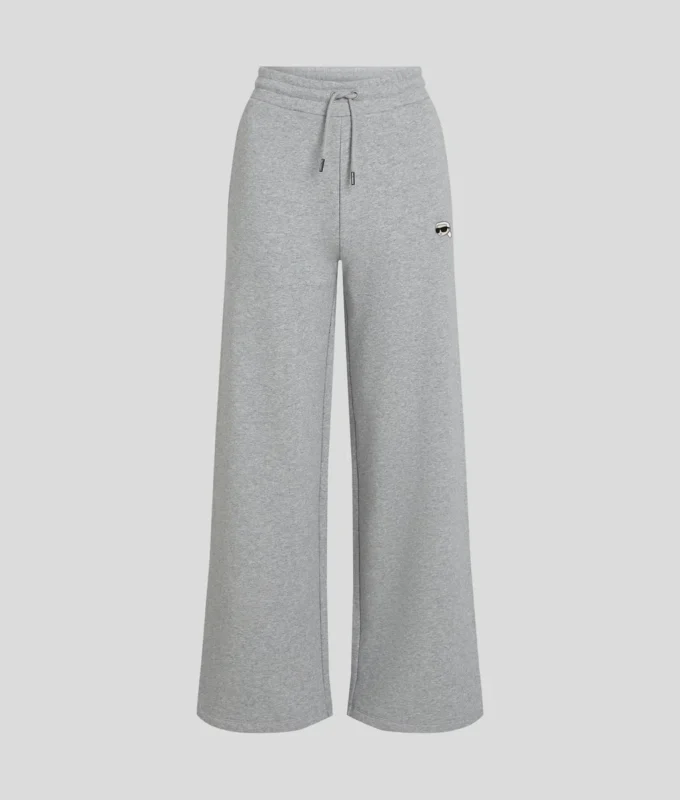 IKON SWEATPANTS MET WIJDE PIJP