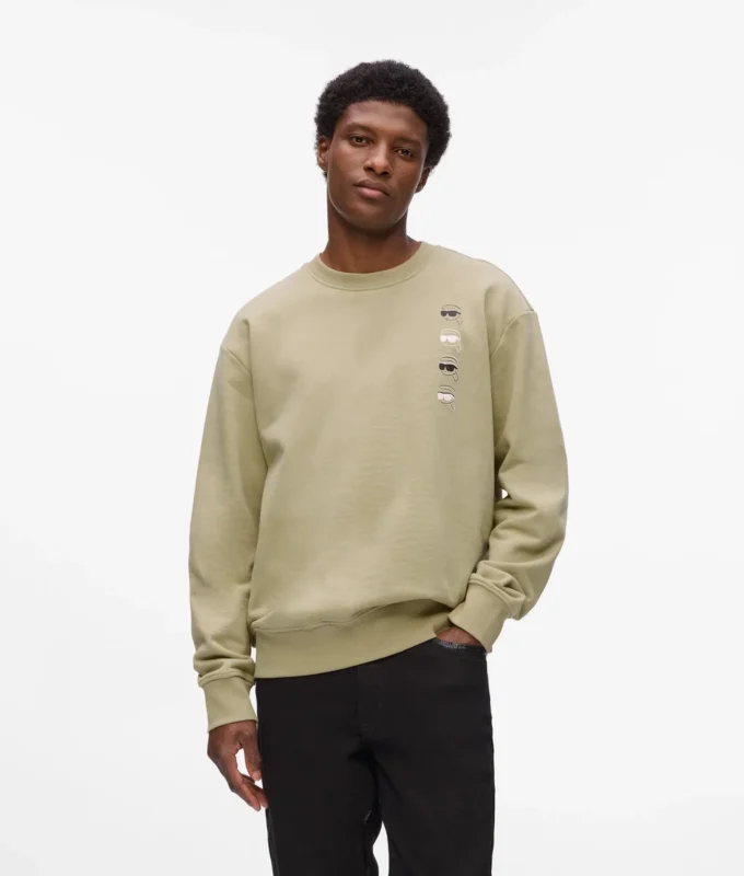 Ikon-sweatshirt met print