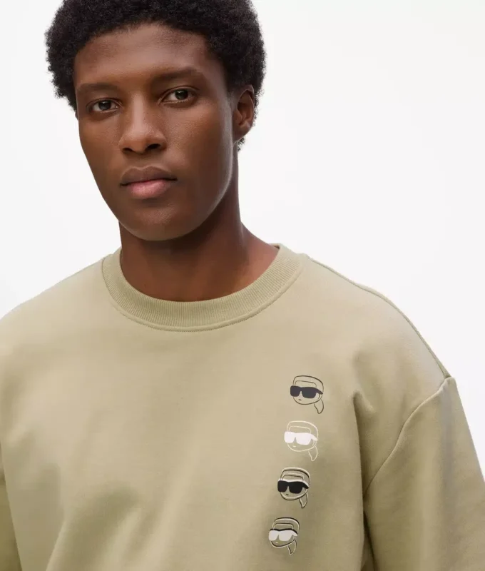 Ikon-sweatshirt met print