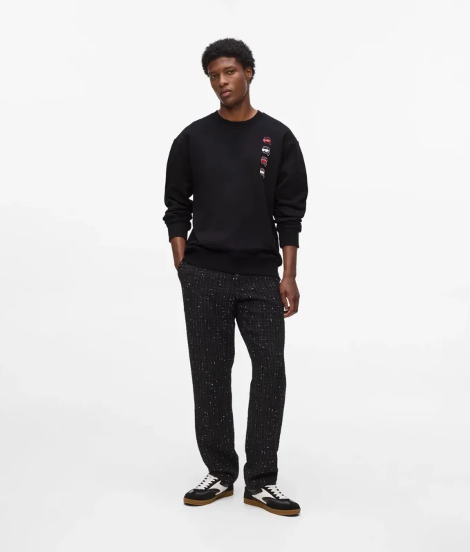 Ikon-sweatshirt met print
