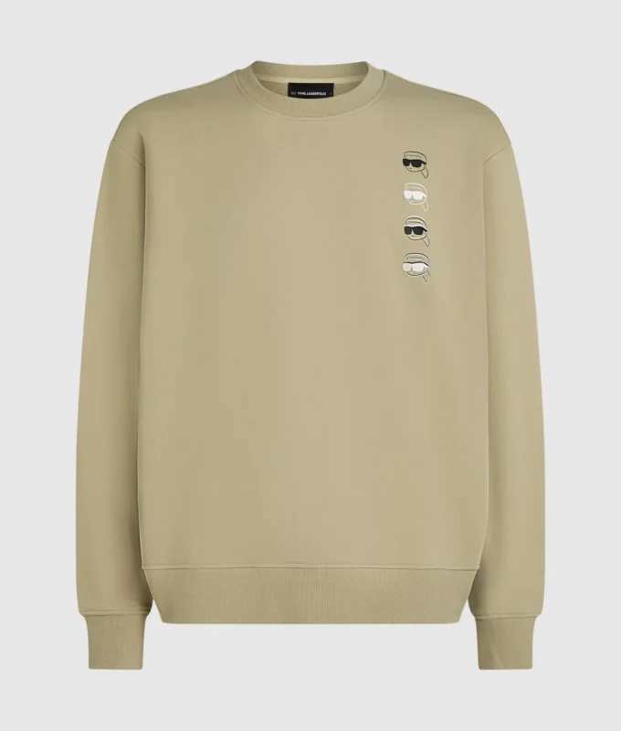 Ikon-sweatshirt met print
