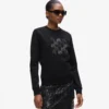 Ikon-sweatshirt met strass