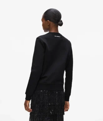 Ikon-sweatshirt met strass