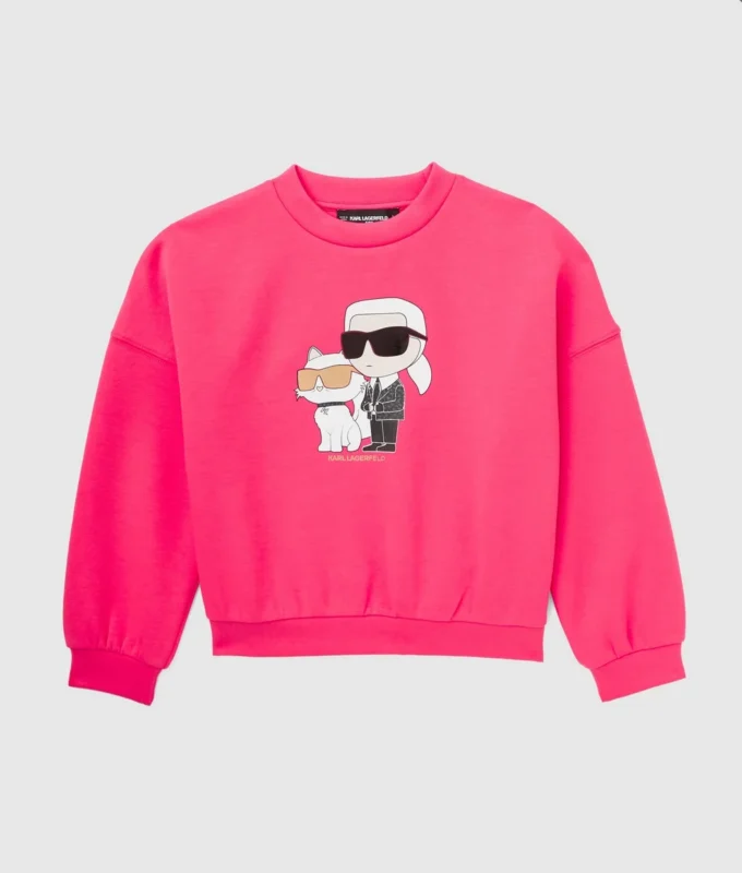 Ikon-sweatshirt voor meisjes
