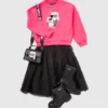 Ikon-sweatshirt voor meisjes