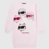 Ikon-sweatshirtjurk voor meisjes