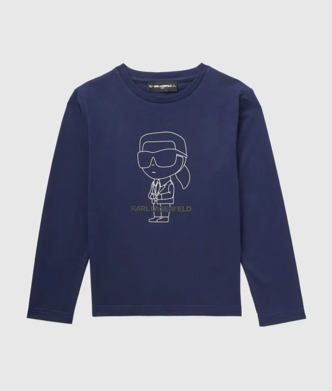Ikon T-shirt met lange mouwen voor jongens