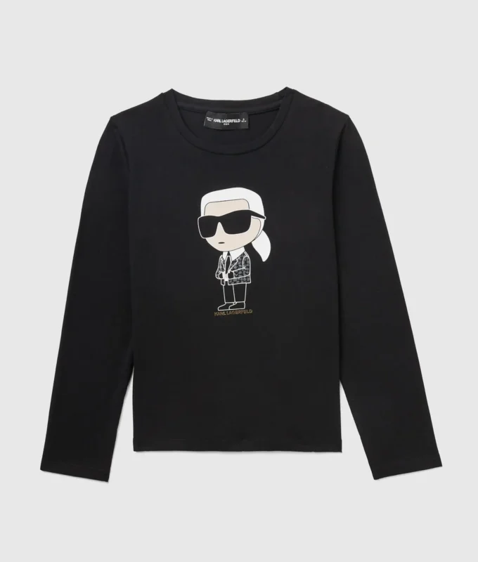 Ikon T-shirt met lange mouwen voor meisjes