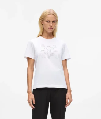 Ikon T-shirt met strass