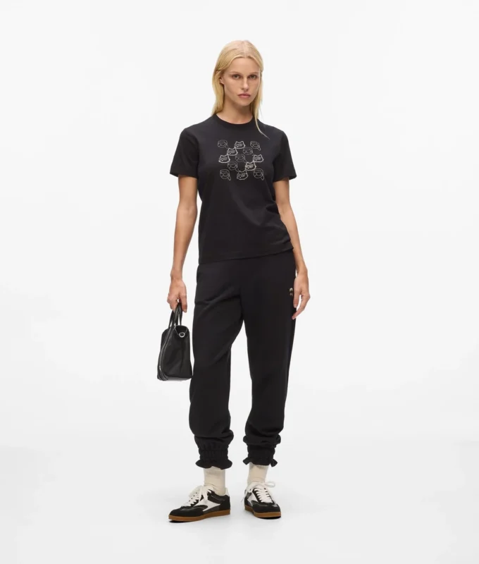Ikon T-shirt met strass