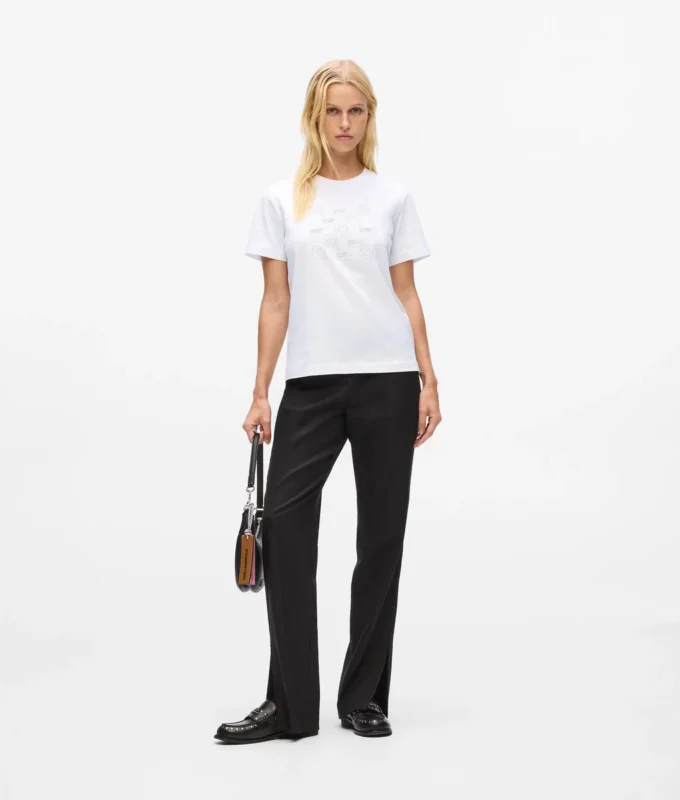 Ikon T-shirt met strass