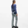 Inside-out rechte jeans