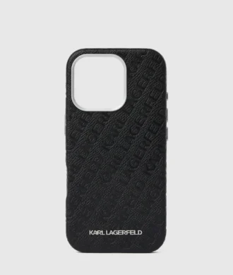 iPhone 16 Pro-hoesje met logo over het hele oppervlak
