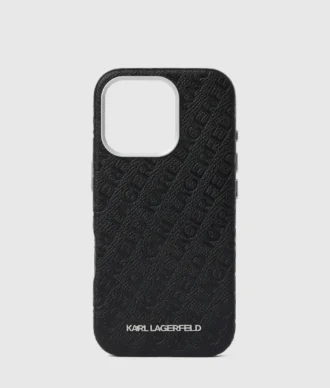 iPhone 16 Pro Max-hoesje met logo over het hele oppervlak