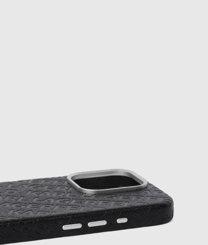 iPhone 16 Pro Max-hoesje met logo over het hele oppervlak