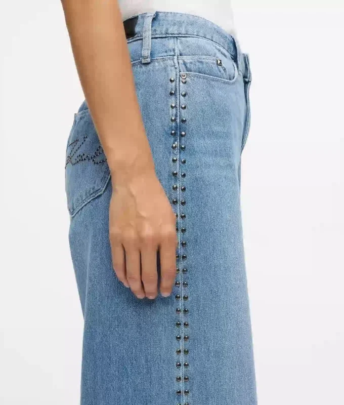 Jeans met studs