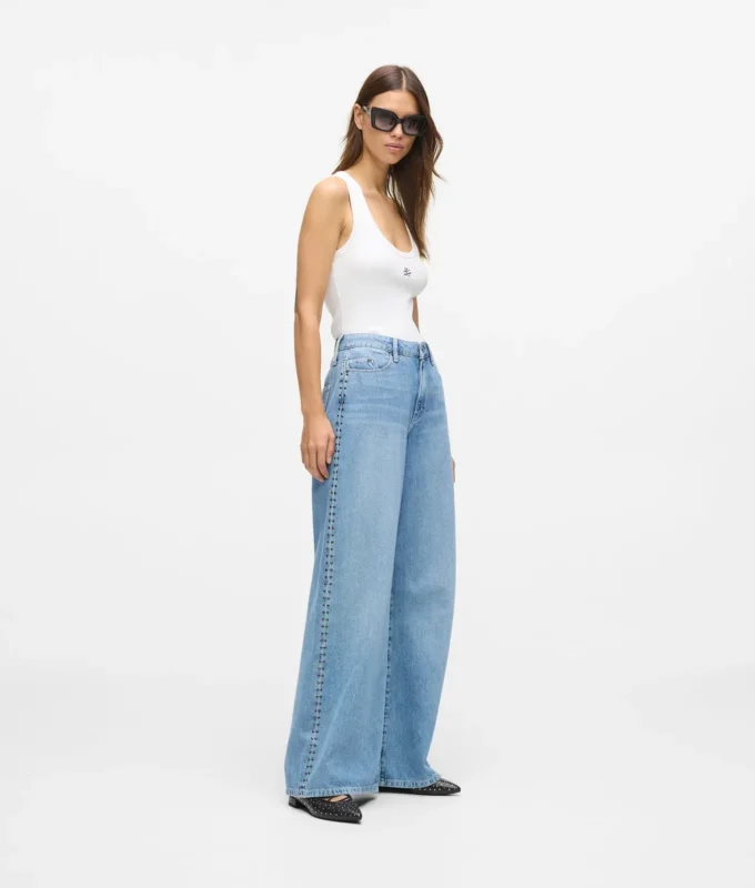 Jeans met studs