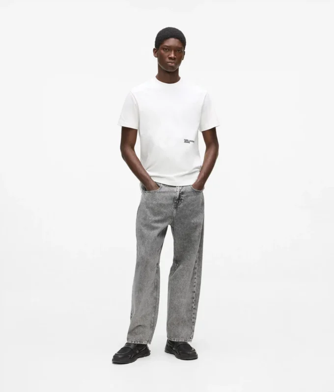 Jeans met wijde pijpen