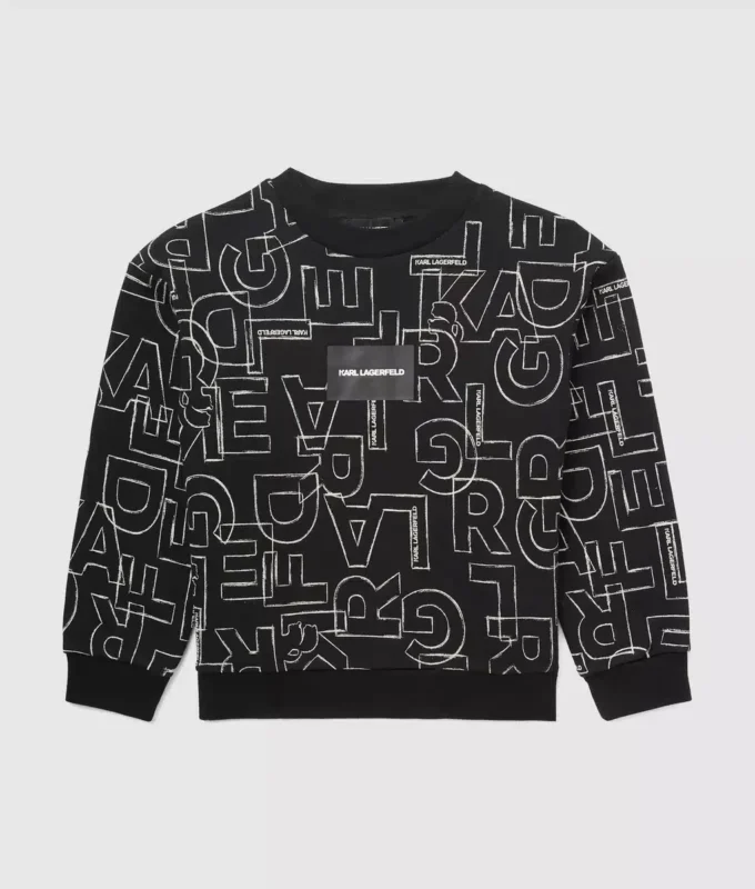 Jongenssweatshirt met all-over print