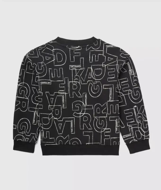 Jongenssweatshirt met all-over print