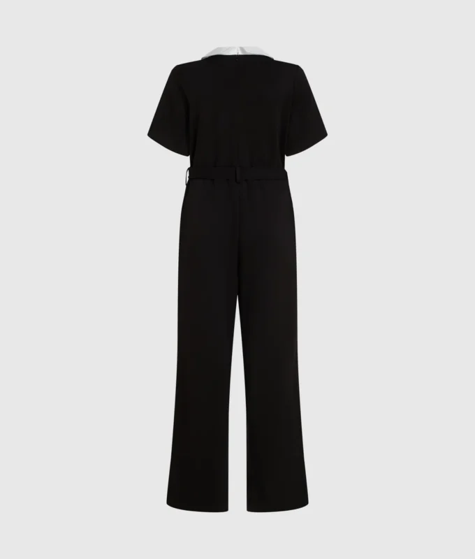 Jumpsuit met kenmerkende kraag