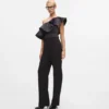 Jumpsuit met één schouder