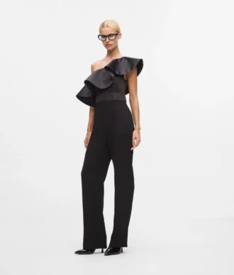 Jumpsuit met één schouder